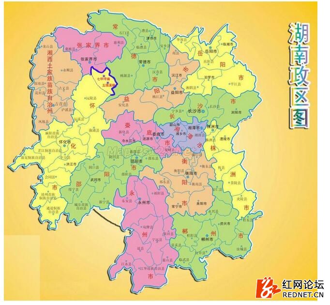 西与怀化市沅陵县,张家界市慈利县,永定区交界,东与常德市临澧县,鼎城