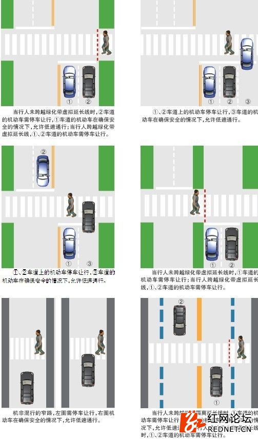 深圳斑马线礼让行人规定完全图解