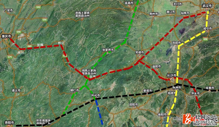 2018年重庆将开建3条高铁(渝西,渝湘,渝昆)