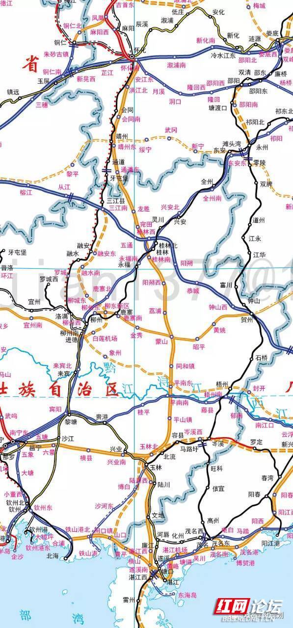 2018年张崀桂高铁取得重大进步的一年 2019年湖南全面推进