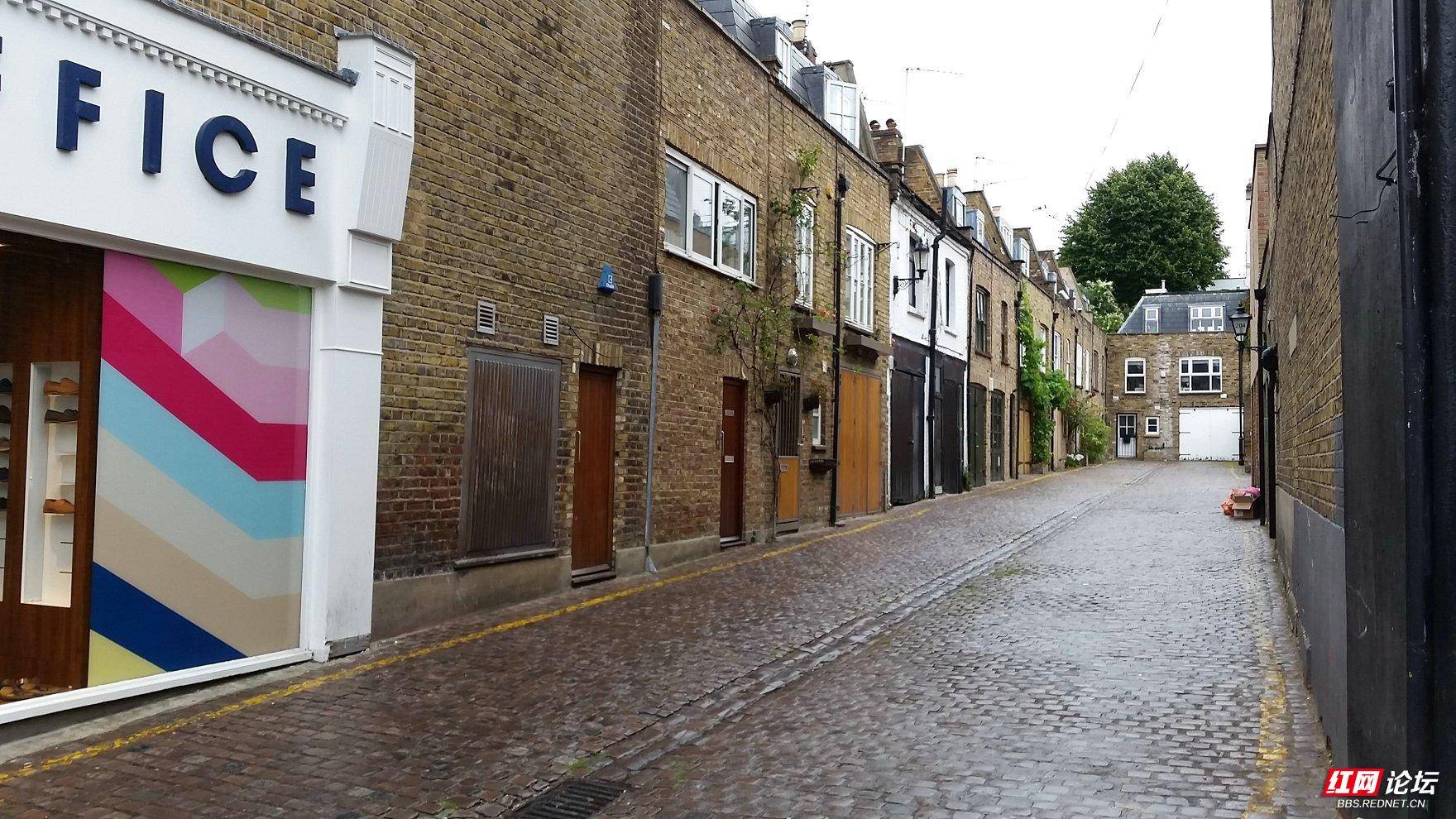伦敦的老街区和小街小巷
