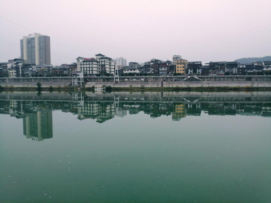 澧水河边景迷人-张家界