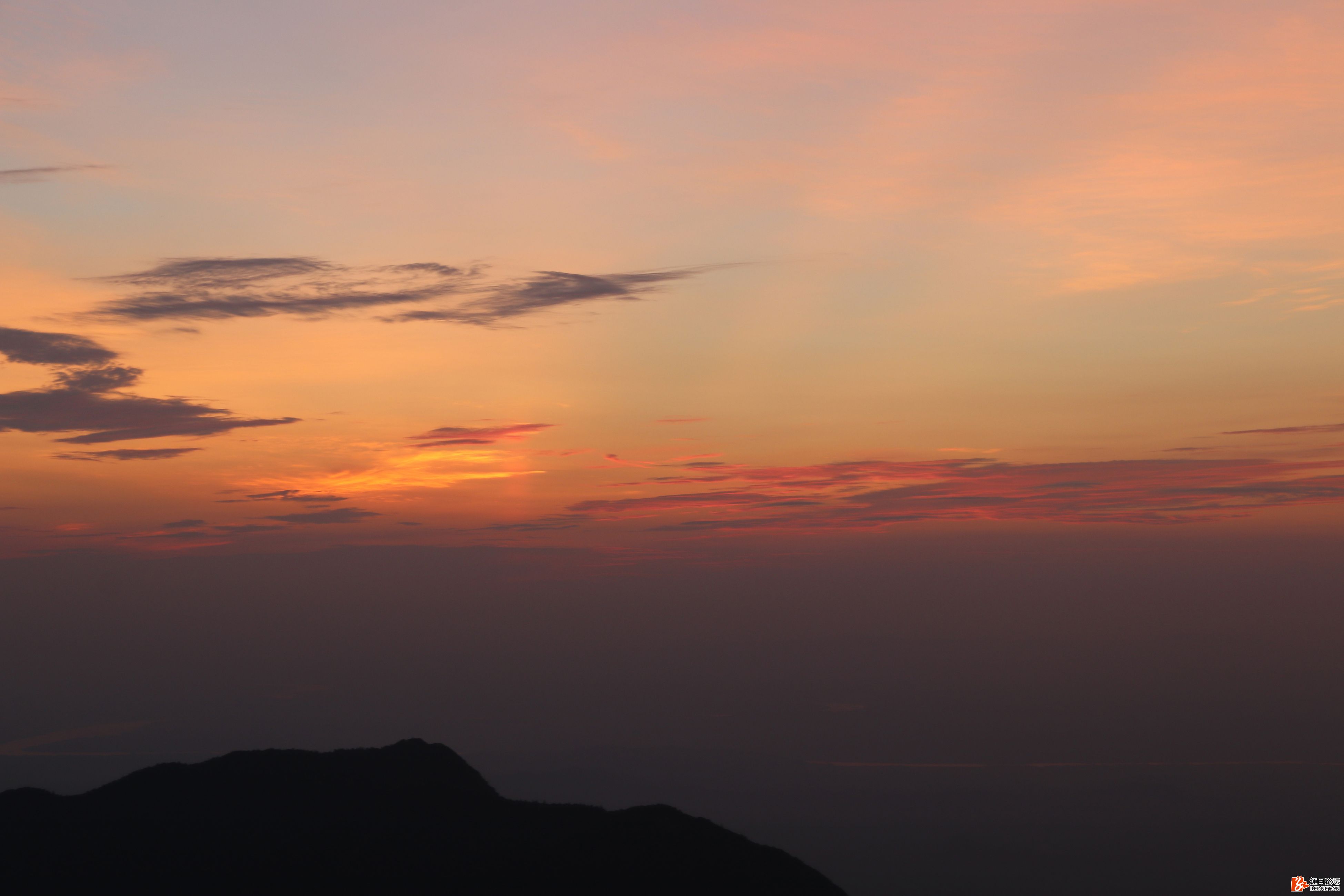 南岳衡山日出图片图片