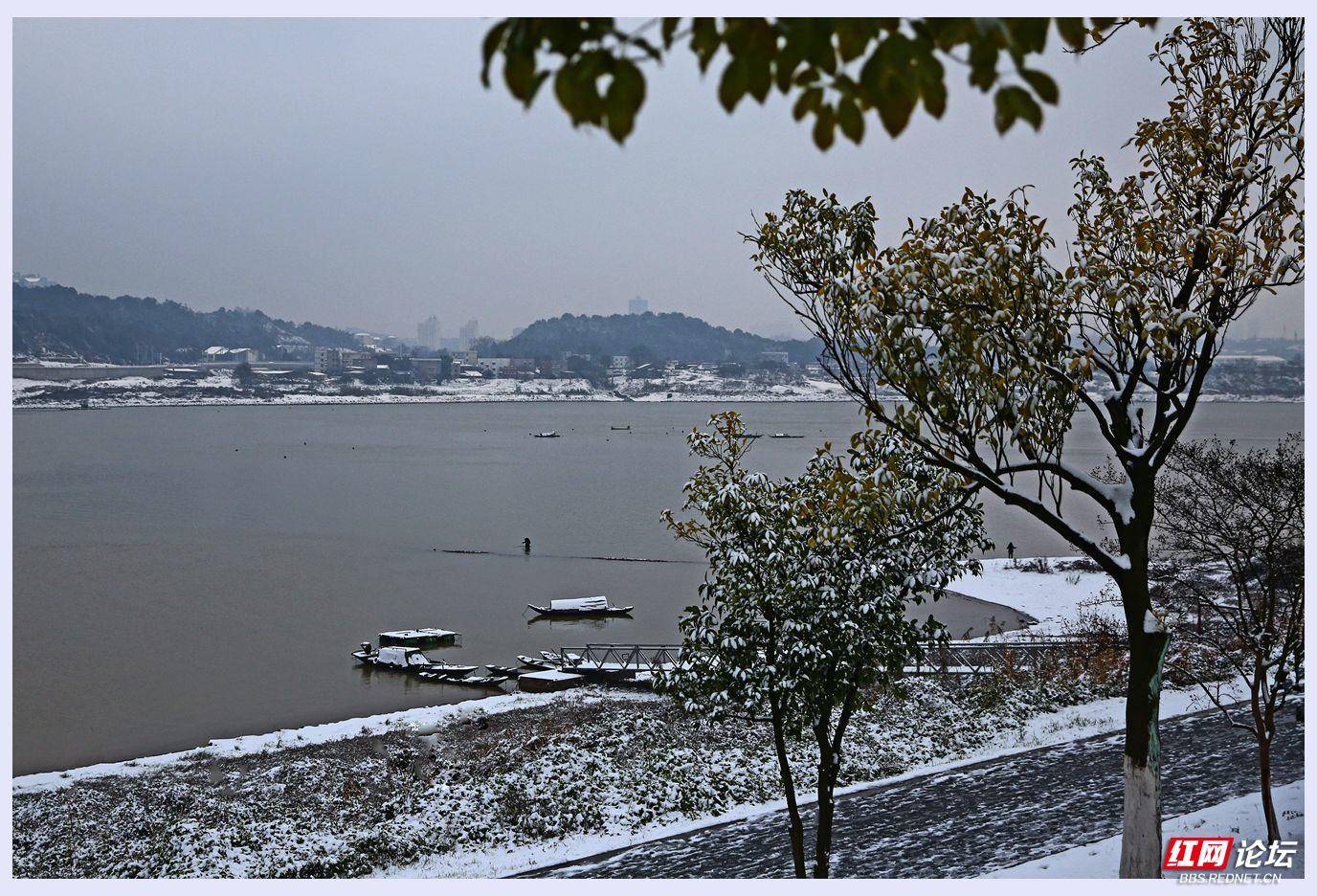湖南株洲下雪图片