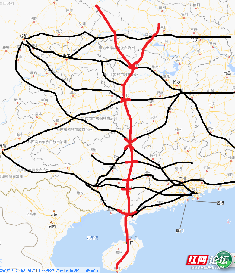 加快建设怀化至桂林至湛江高铁有利于落实国家战略具有巨大经济潜力