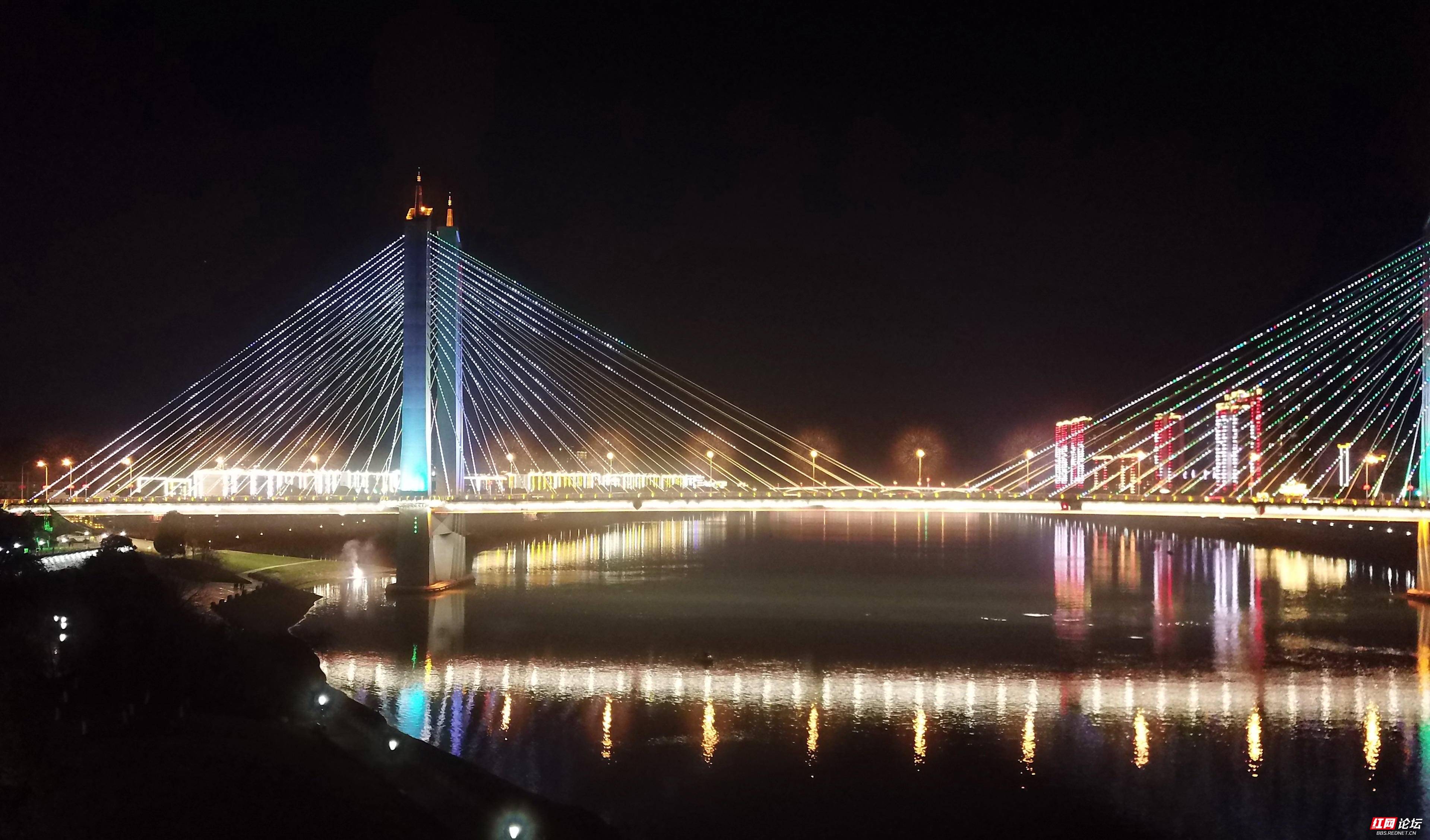 益阳市夜景图片