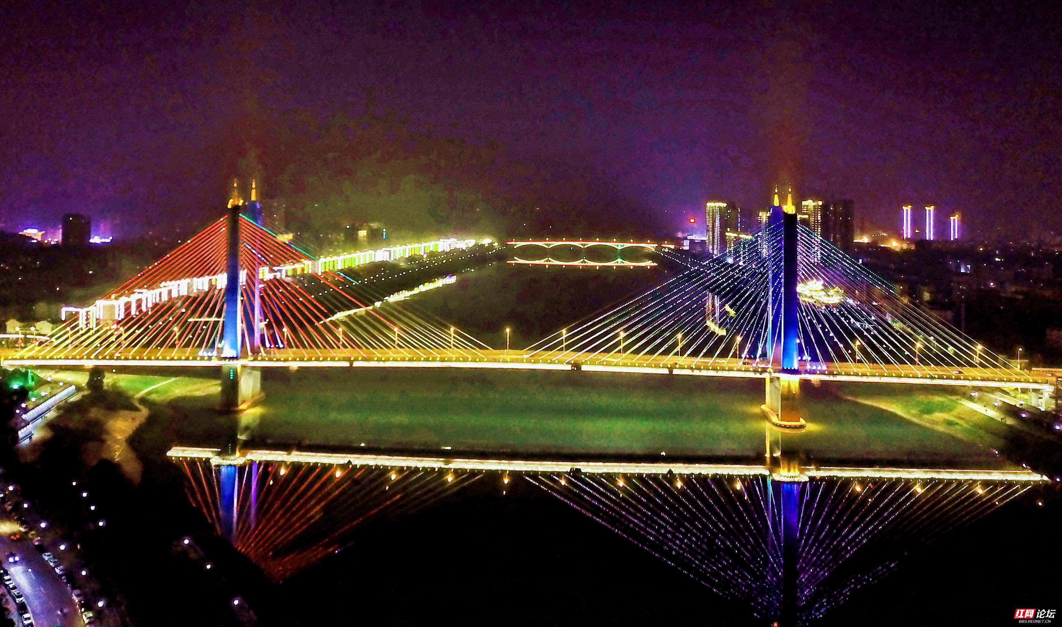 益阳市夜景图片